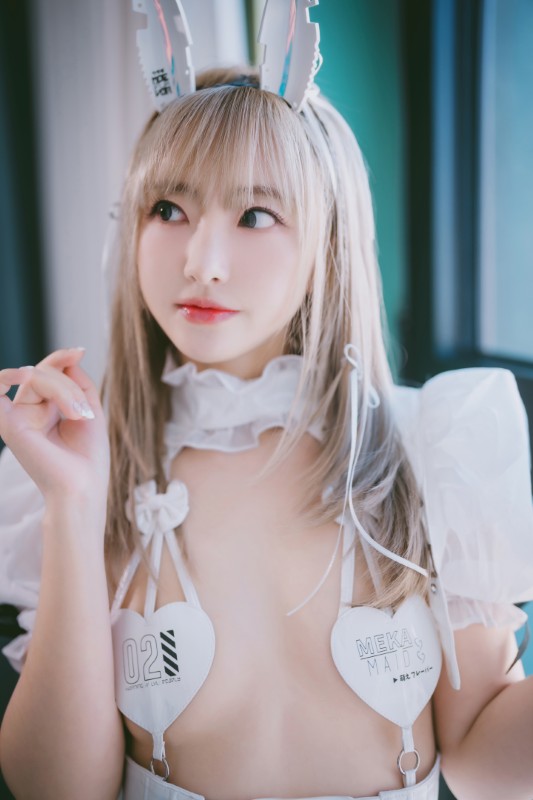 HaNaRi’s [White Meka Maid] preview 10