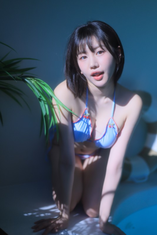 Yuchi-dang – [Summer Blue Bikini] preview 9